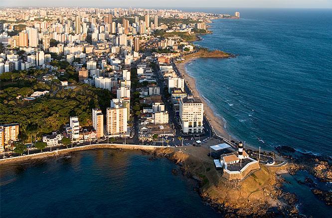 Apart Hotel Frente Mar Em Ondina ซัลวาดอร์ ภายนอก รูปภาพ